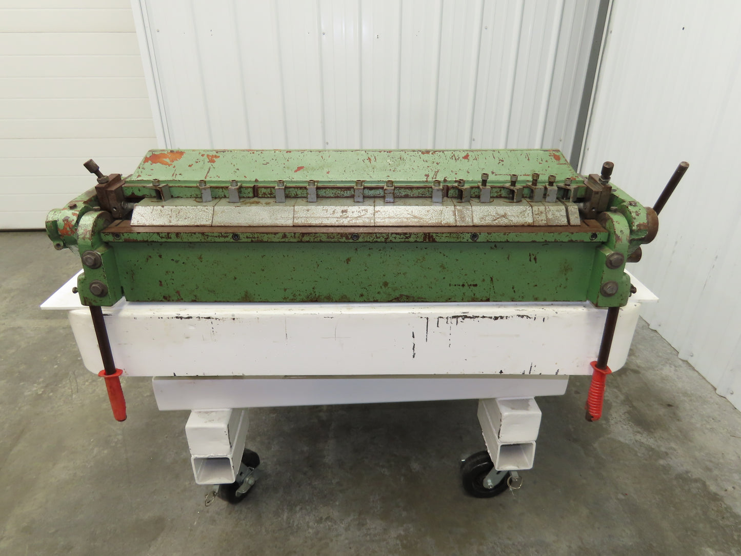 Sheet Metal Brake Finger Press Box and Pan 36" Bend 135° Bender Manual Apron