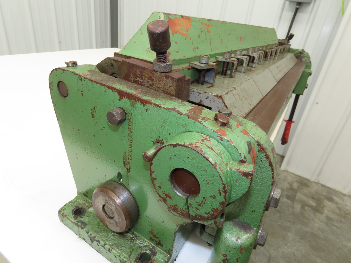 Sheet Metal Brake Finger Press Box and Pan 36" Bend 135° Bender Manual Apron