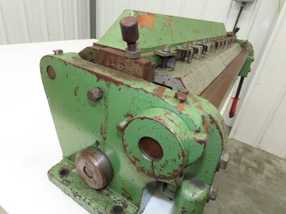 Sheet Metal Brake Finger Press Box and Pan 36" Bend 135° Bender Manual Apron