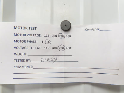 Miki Pulley BMM-074-NHFN Brake Motor 0.75kw 1710rpm 220V 3PH 180VDC Brake IEC 80