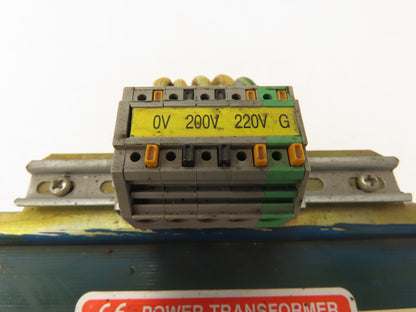 HKT EN61588-2-4 Transformer Primary 200-220V 1Ph Secondary 110V-28V/12 - 1.2KVA