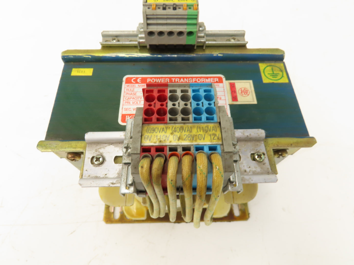 HKT EN61588-2-4 Transformer Primary 200-220V 1Ph Secondary 110V-28V/12 - 1.2KVA