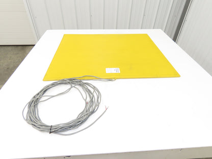 Pinnacle Systems NSD/28/033/Y/R/X/20/S Floor Mat Safety Switch 27x32" Yellow 24V