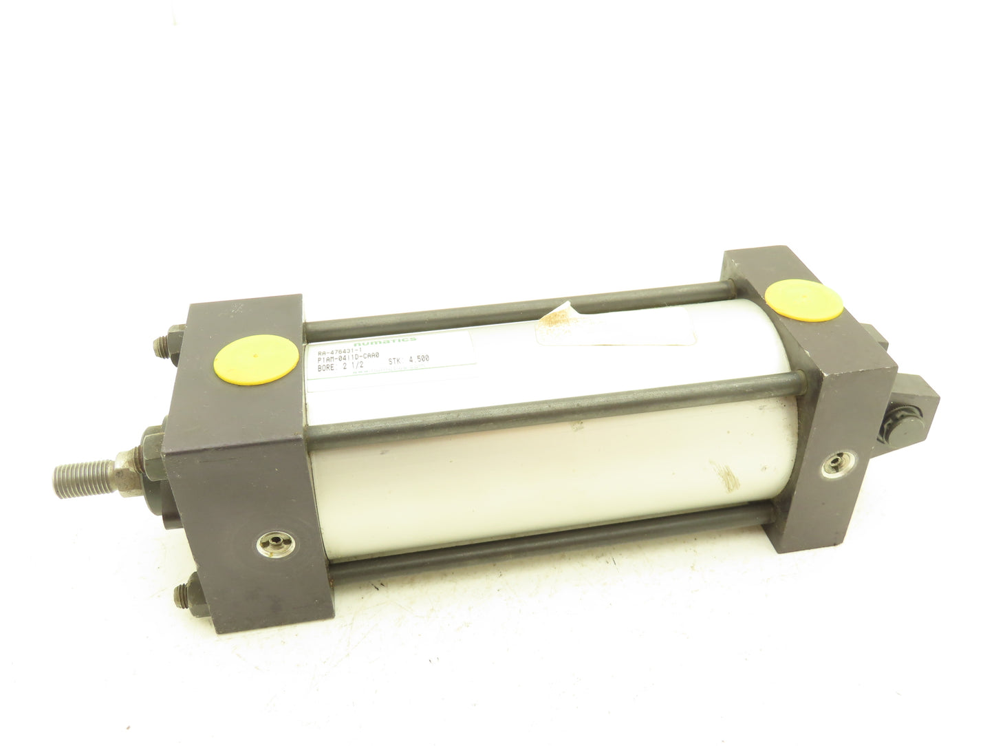 Numatics P1AM-04I1D-CAA0 Pneumatic Air Cylinder 2-1/2" Bore 4-1/2" Stroke