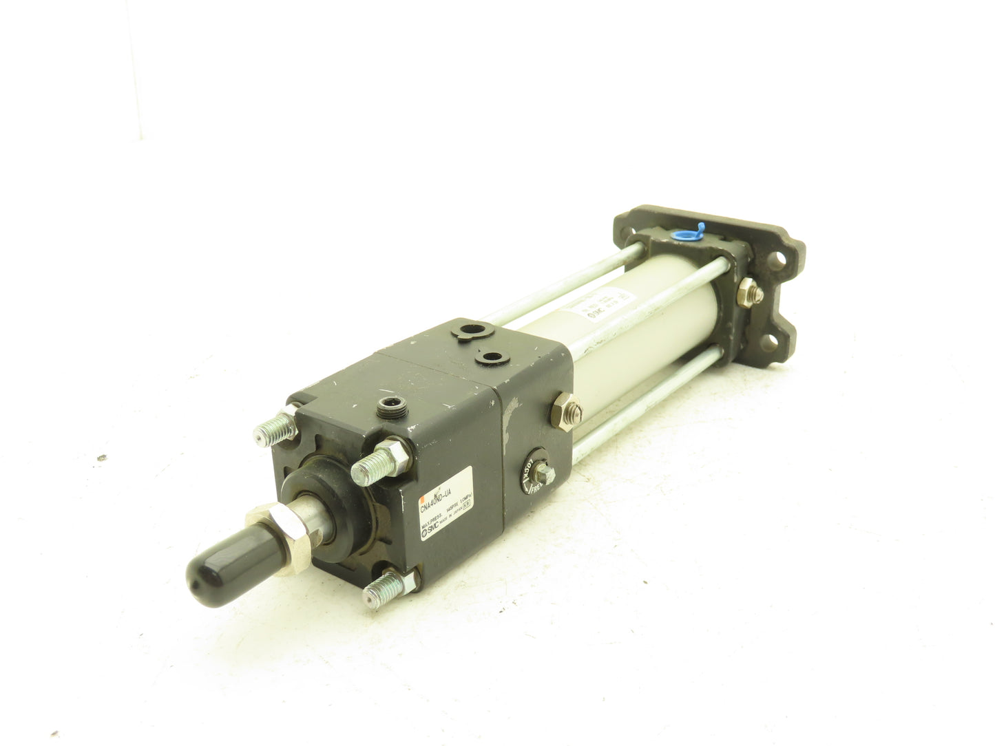 SMC CDNAGN40N-100-D Pneumatic Air Locking Rod Cylinder 40mm Bore 100mm Stroke