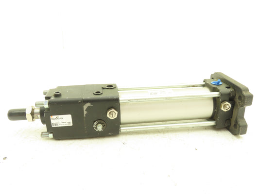 SMC CDNAGN40N-100-D Pneumatic Air Locking Rod Cylinder 40mm Bore 100mm Stroke