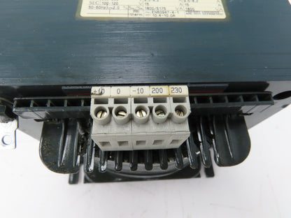 Moeller STN 2.0 S002 Transformer 1 PH 200-230 Primary 9.5A/100-120 Secondary 15A