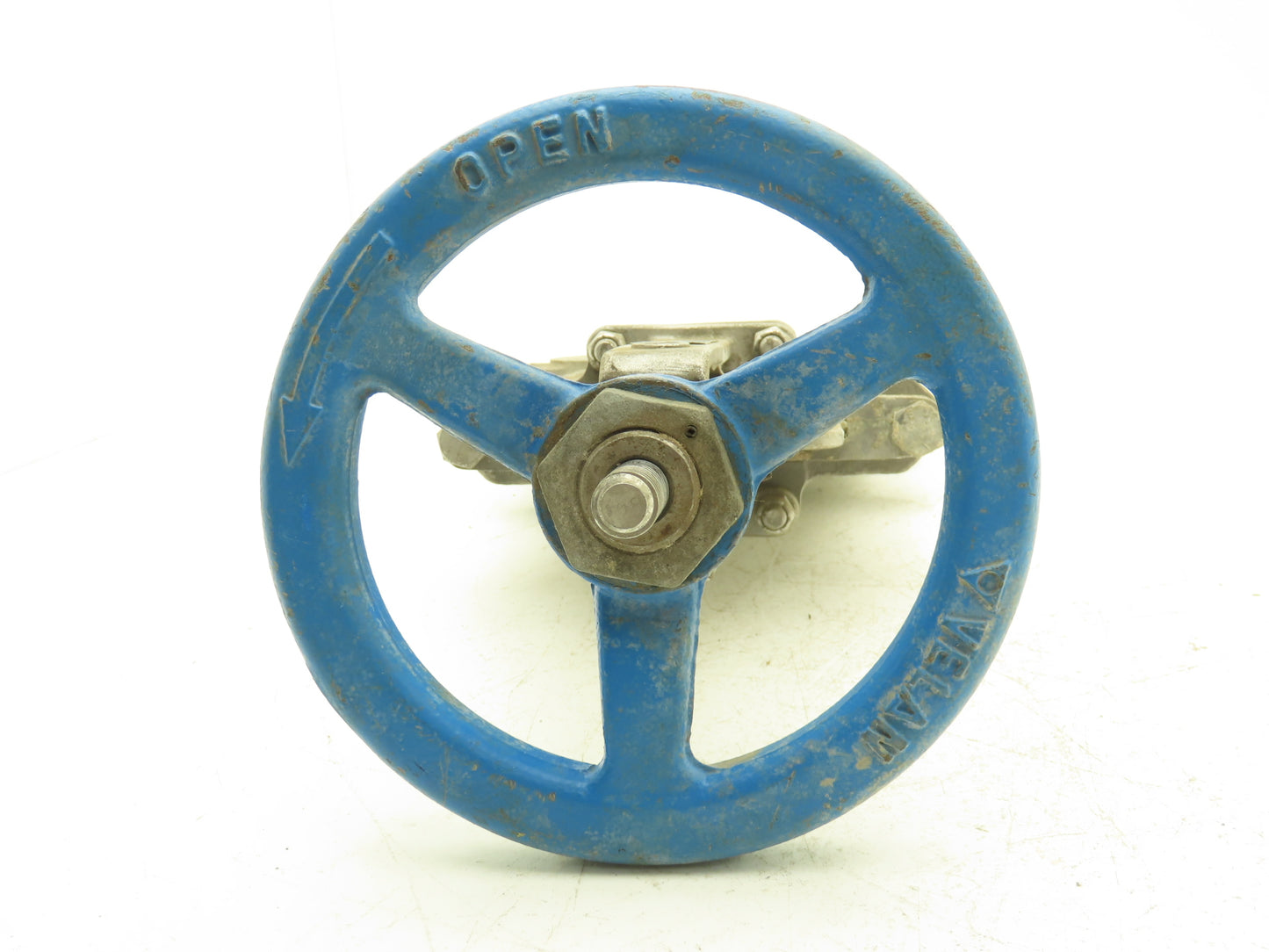 Velan L12-0310C-13SL 4" 316 Stainless Knife Gate Valve Rising Stem Metal Seat