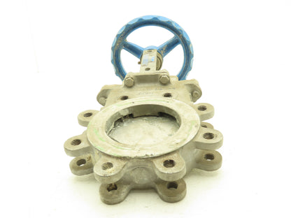 Velan L12-0310C-13SL 4" 316 Stainless Knife Gate Valve Rising Stem Metal Seat