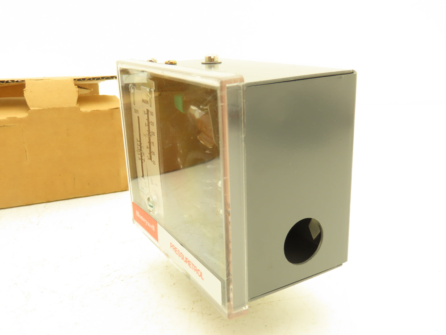 Honeywell L404V Pressuretrol 25-150PSI Differential Pressure Switch SPST 8-16PSI