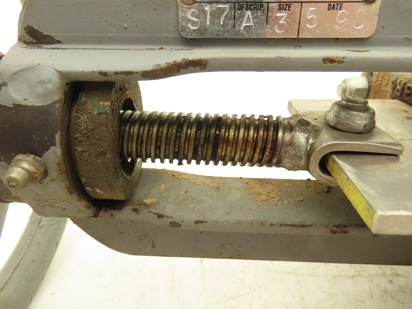 Rovalve S17-A  3" Stainless Knife Gate Valve Lug Style Rubber Seat Rising Stem