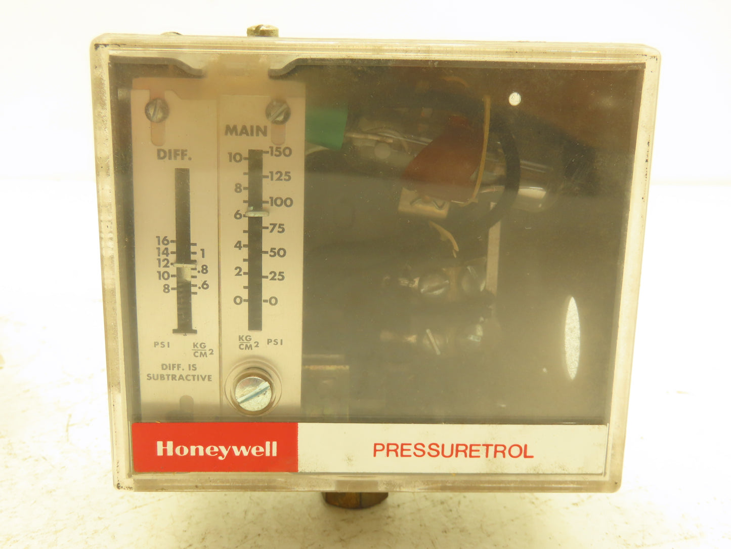 Honeywell L404B Pressuretrol 10-150PSI Differential Pressure Switch SPST 8-16PSI