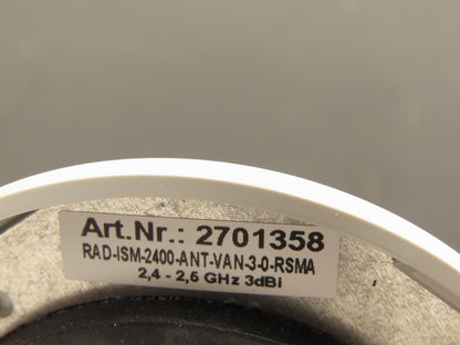 Phoenix Contact RAD-ISM-2400-ANT-VAN-3-0-RSMA Omnidirectional Antenna 2.4 GHz