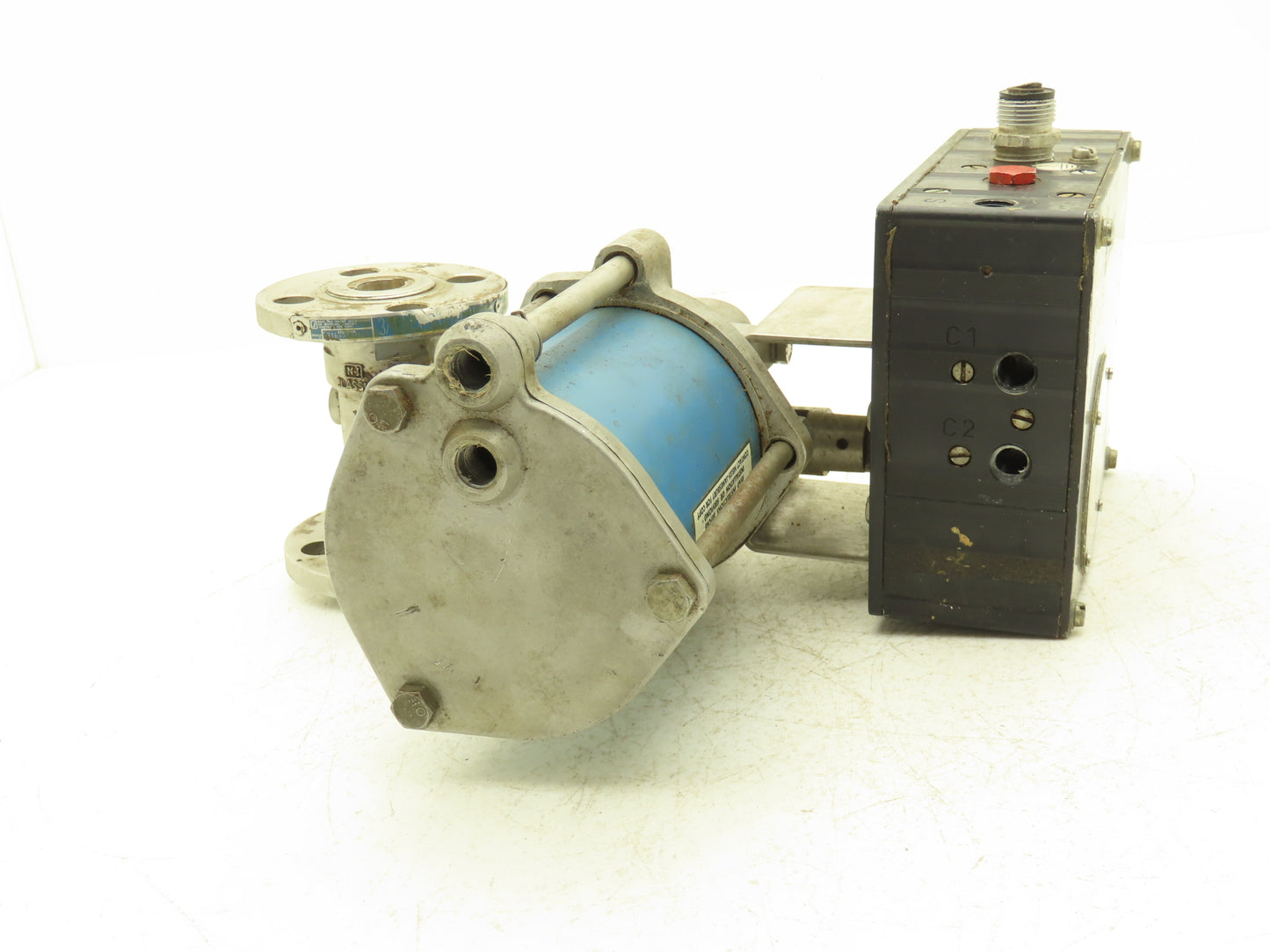 Jamesbury 3/4" 5150 31 3600 MT 316SS Ball Valve w/Pneumatic Actuator ST-50E