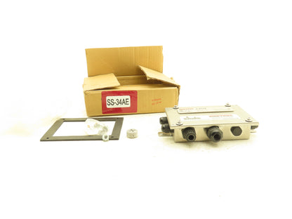 Rice Lake J-BOX TuffSeal Weight Scale Junction Box Stainless Cable Port
