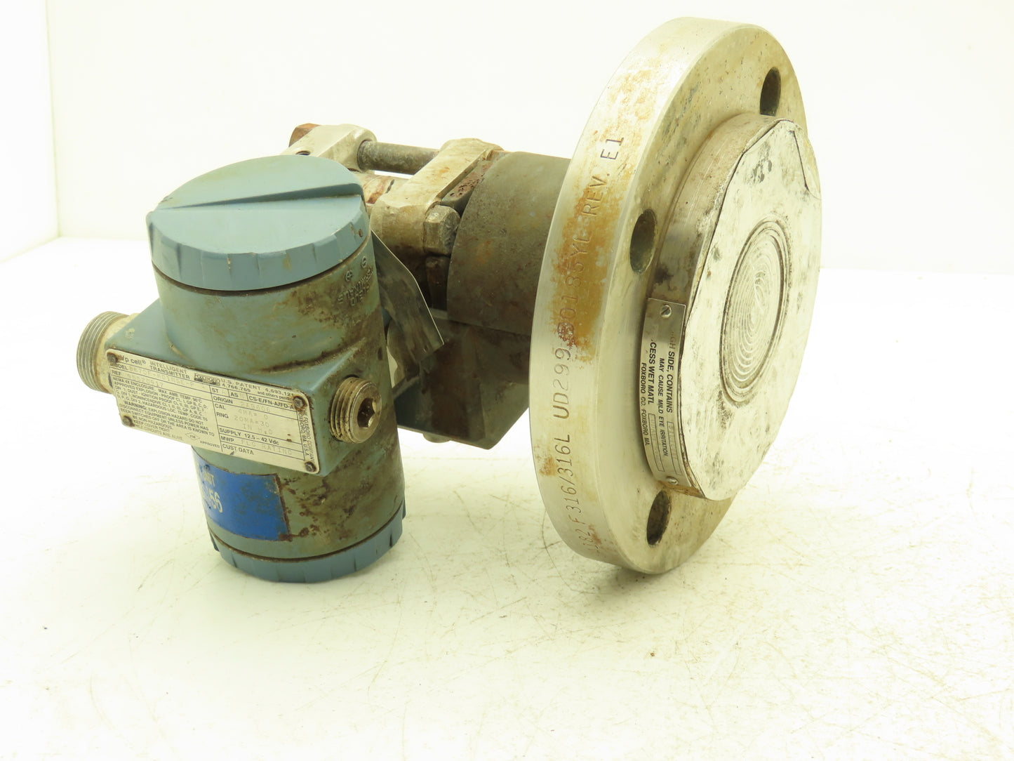 Foxboro 867DF-MD1NSE-P D/P Cell Pressure Transmitter 3" Flanged 316L 0-30"H2O