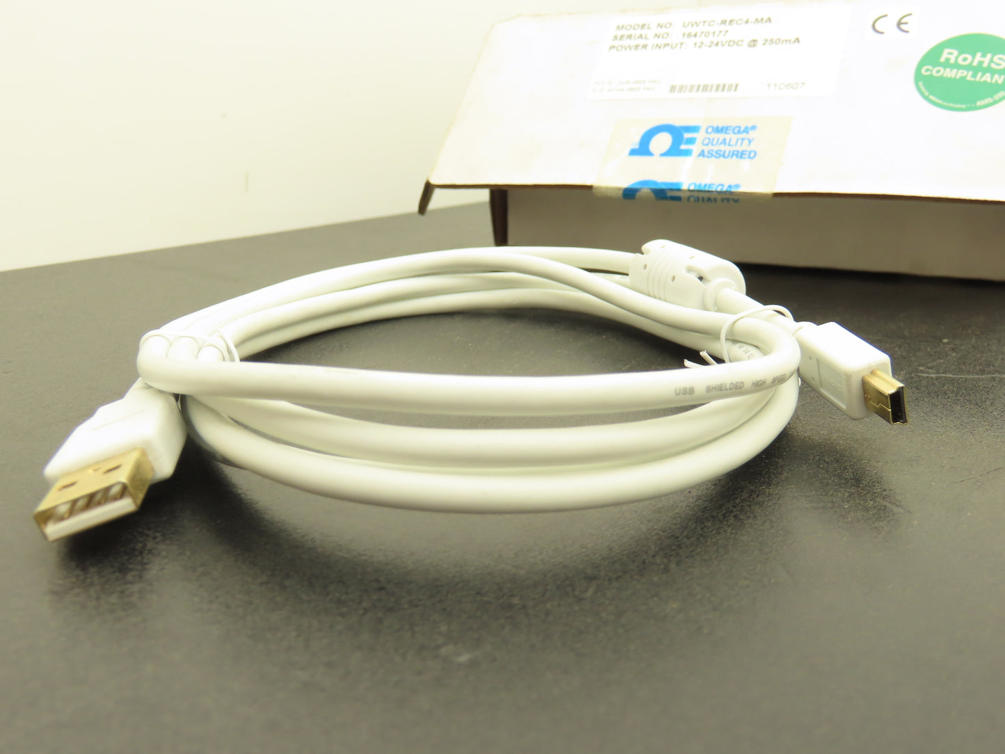 Omega UWTC-REC4-MA Wireless Thermocouple Receiver Smart Connector No Antenna