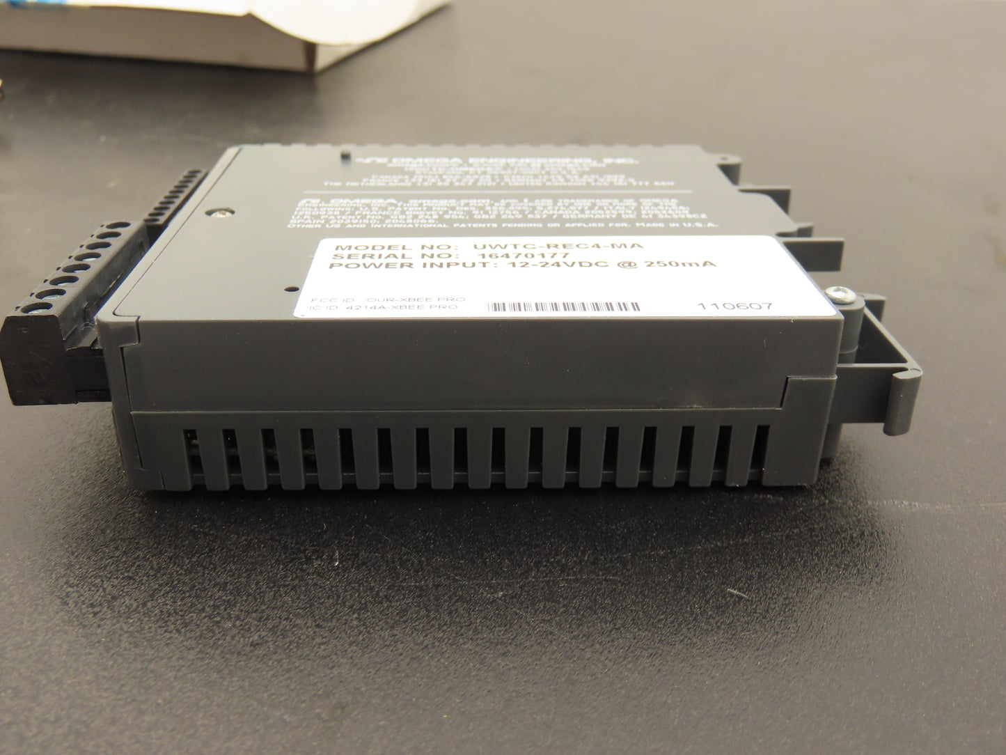 Omega UWTC-REC4-MA Wireless Thermocouple Receiver Smart Connector No Antenna