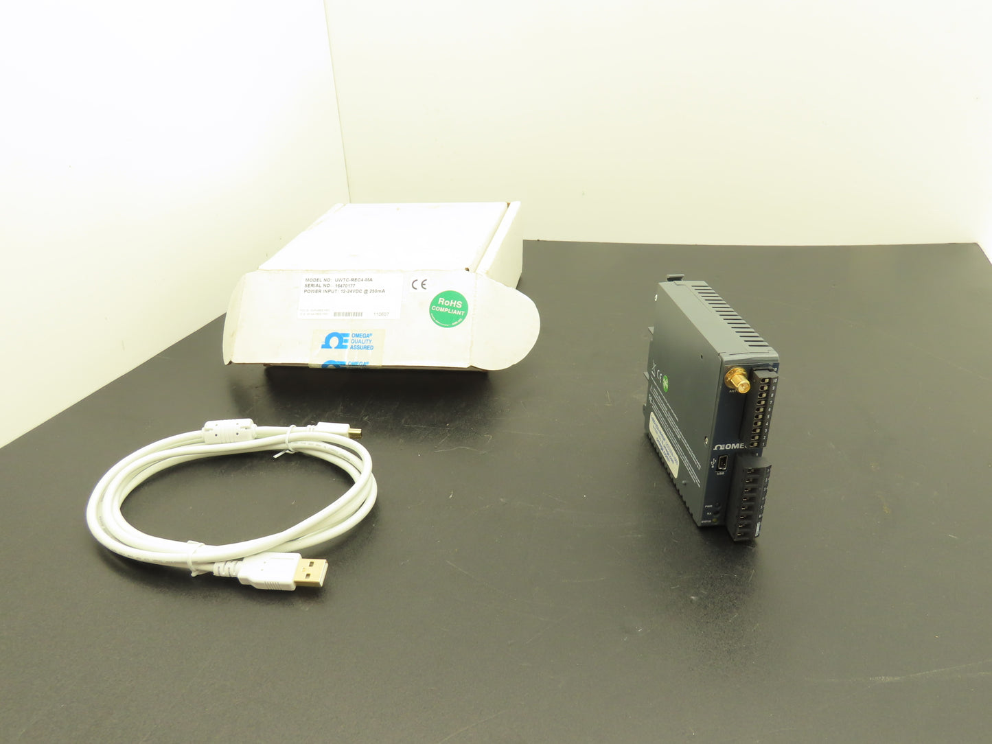 Omega UWTC-REC4-MA Wireless Thermocouple Receiver Smart Connector No Antenna