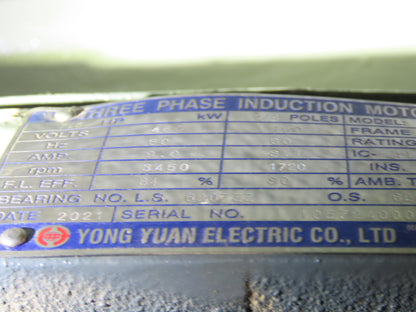 Cantek SR-750 Pneumatic Overarm Pin Router 29.5" Throat 7.5Hp 460V Motor