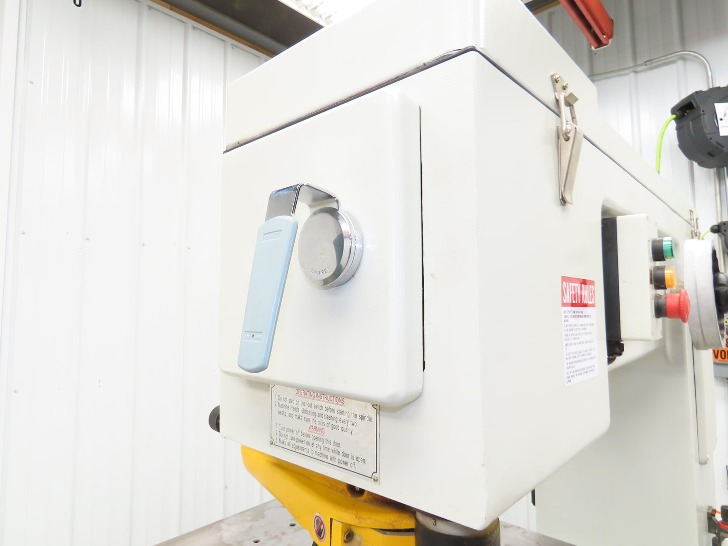 Cantek SR-750 Pneumatic Overarm Pin Router 29.5" Throat 7.5Hp 460V Motor