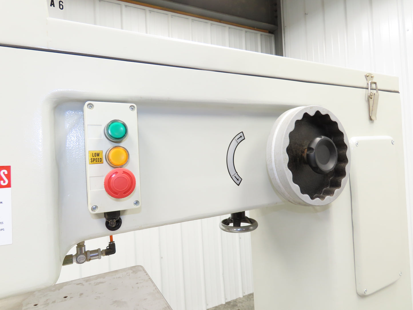 Cantek SR-750 Pneumatic Overarm Pin Router 29.5" Throat 7.5Hp 460V Motor