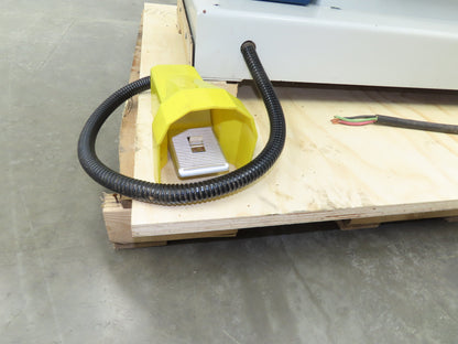 Cantek SR-750 Pneumatic Overarm Pin Router 29.5" Throat 7.5Hp 460V Motor