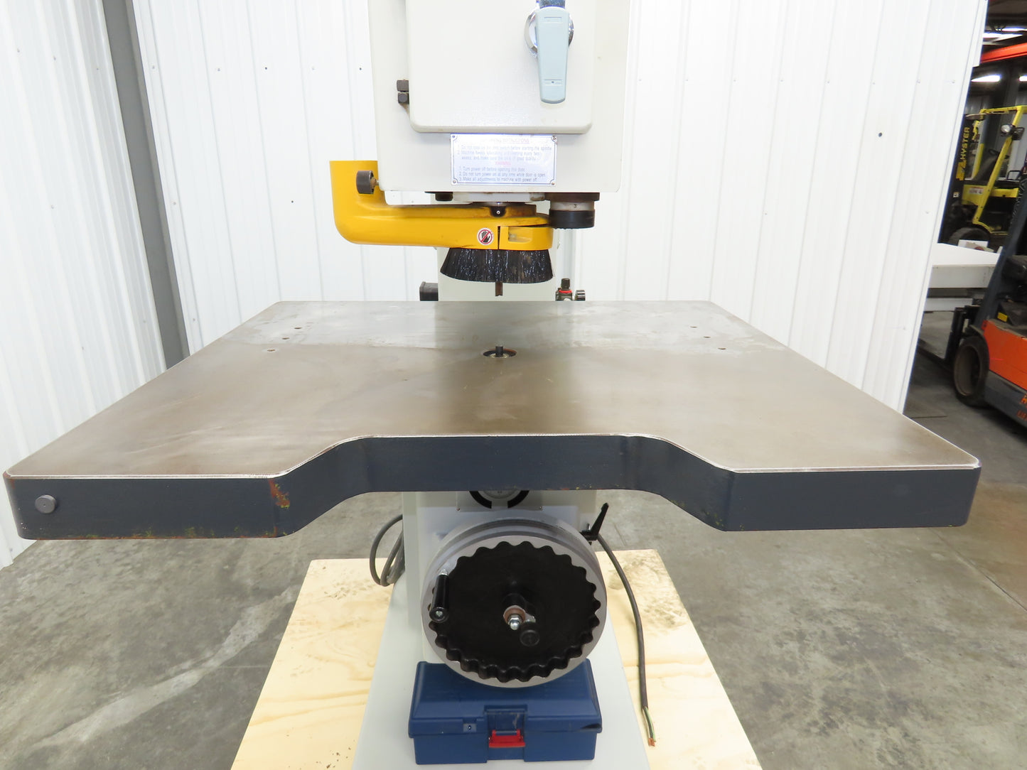 Cantek SR-750 Pneumatic Overarm Pin Router 29.5" Throat 7.5Hp 460V Motor