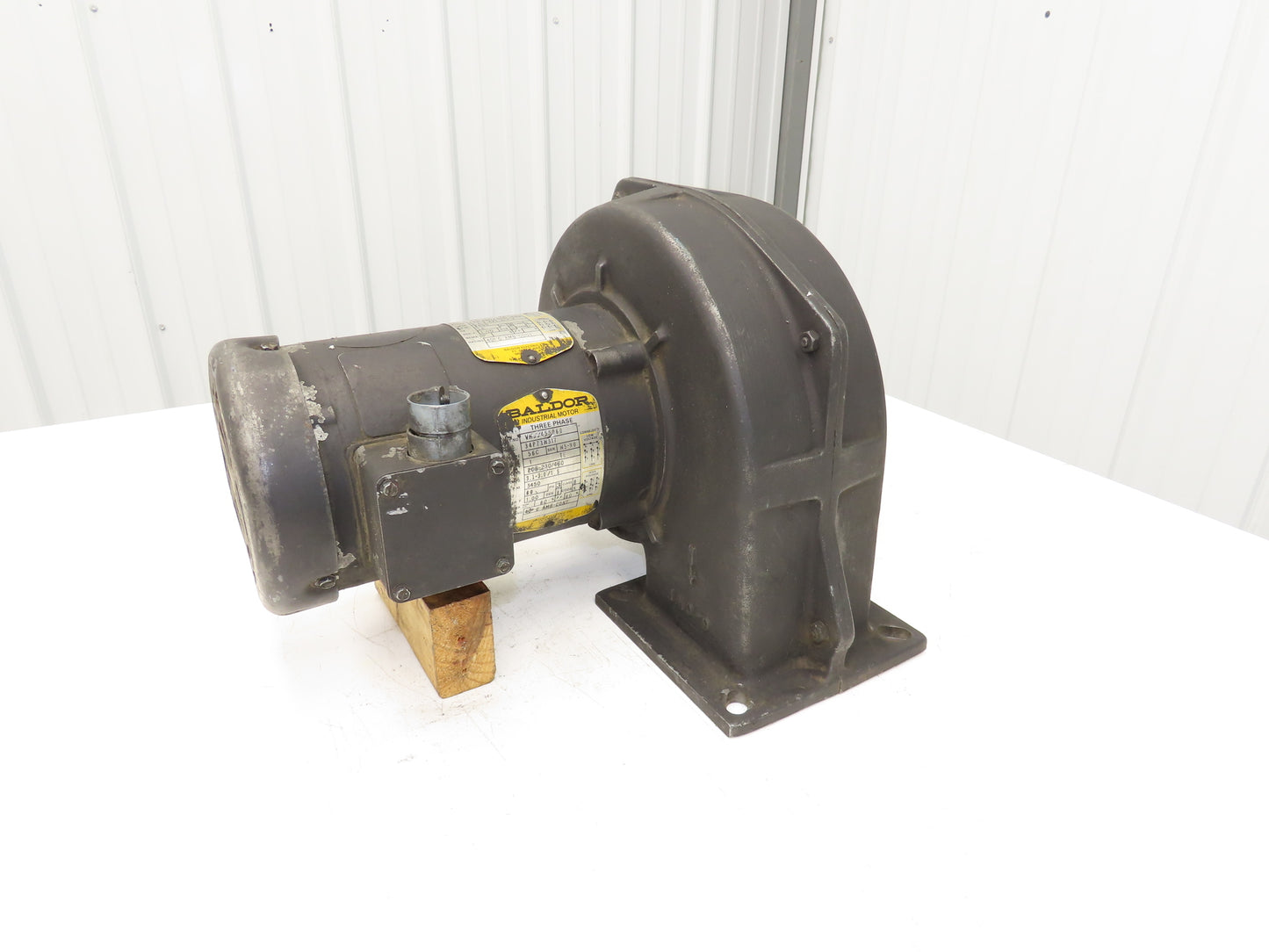 Baldor Reliance VM35455060 Blower Motor Fan 0.5Hp 3450 RPM 230/460V 3PH