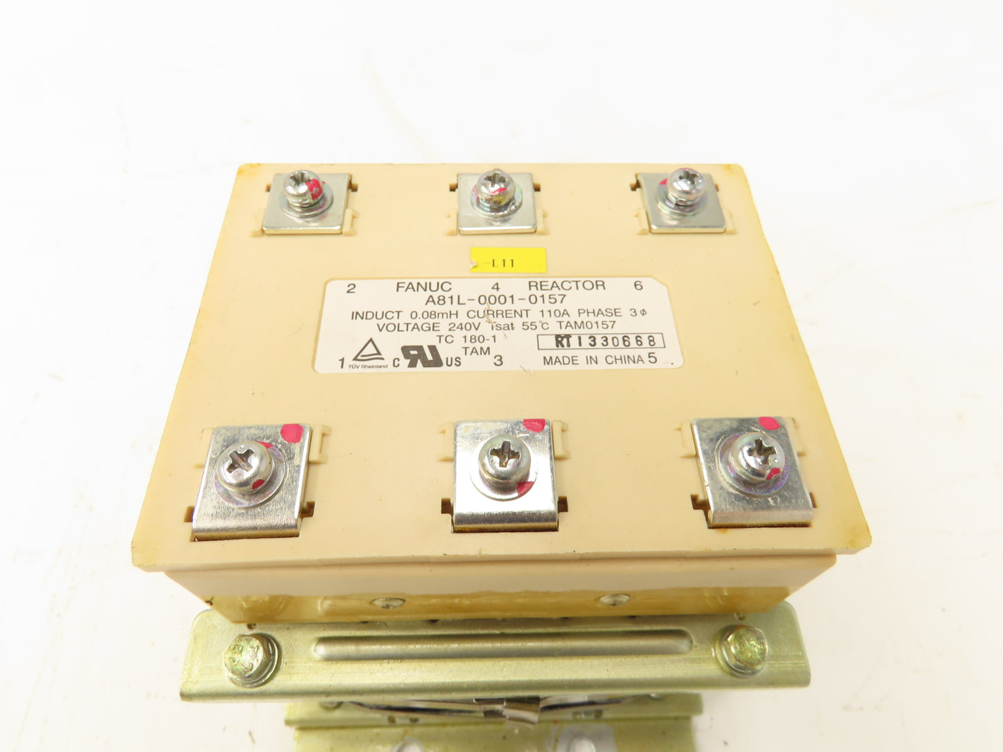 Fanuc A81L-0001-0157  Line Reactor 3Ph 240v 60Hz 110A