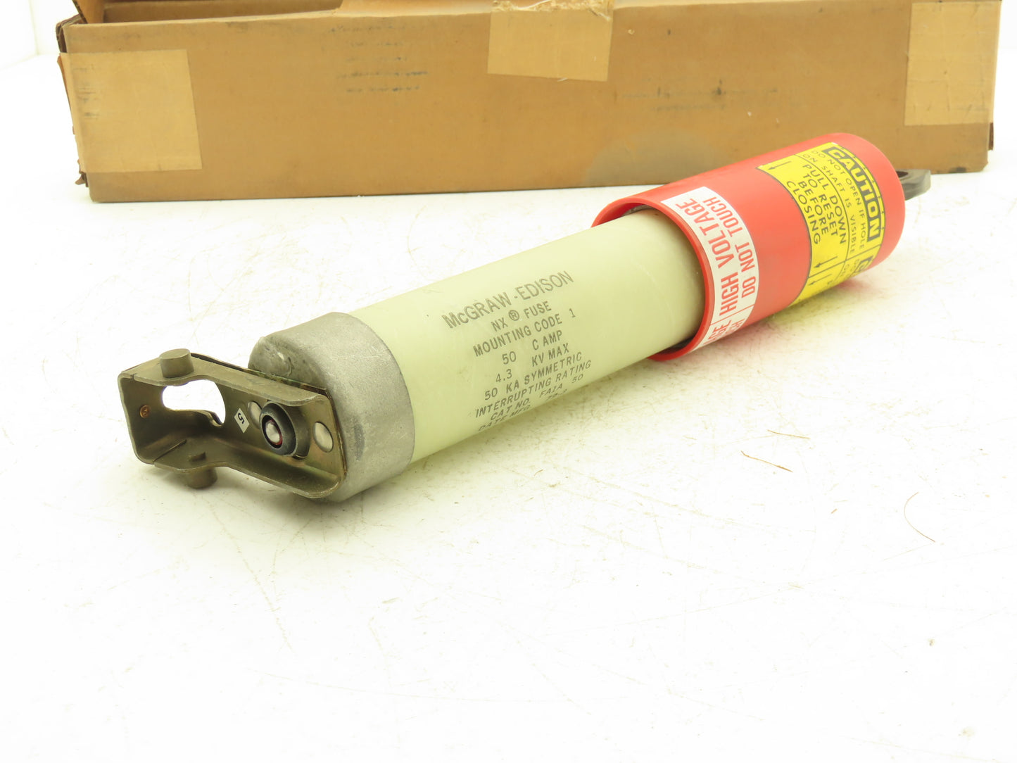 McGraw Edison FA1A50 Current Limiting Fuse 50 Amps 4.3kV Distribution C