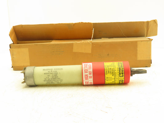 McGraw Edison FA1A50 Current Limiting Fuse 50 Amps 4.3kV Distribution C