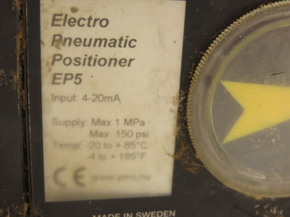 PMV EP5 Electro Pneumatic Valve Positioner 3/8" Sq Drive 150psi