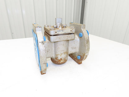 Fluoro Seal 152F Plug Valve 3" Flanged WCB 150 4-Bolt No Handle