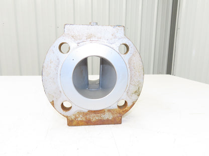 Fluoro Seal 152F Plug Valve 3" Flanged WCB 150 4-Bolt No Handle