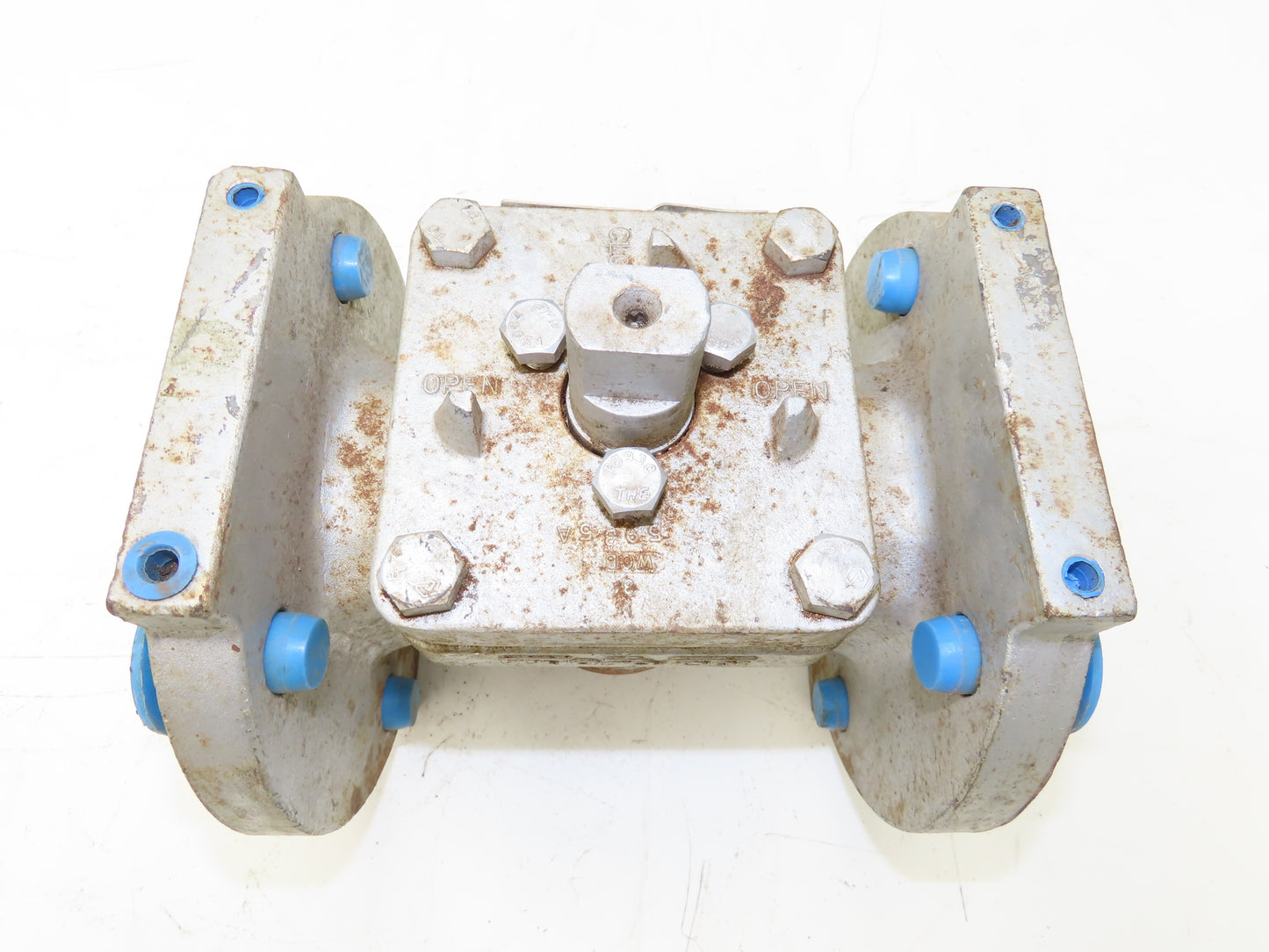 Fluoro Seal 152F Plug Valve 3" Flanged WCB 150 4-Bolt No Handle