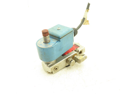 Asco 8551A409  WBIS8551A309 Pneumatic Solenoid Valve 3/2-5/2  1/4"npt  *No Coil