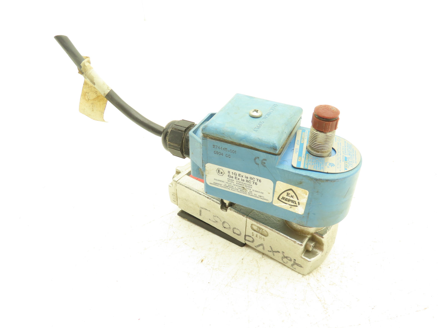 Asco 8551A409  WBIS8551A309 Pneumatic Solenoid Valve 3/2-5/2  1/4"npt  *No Coil