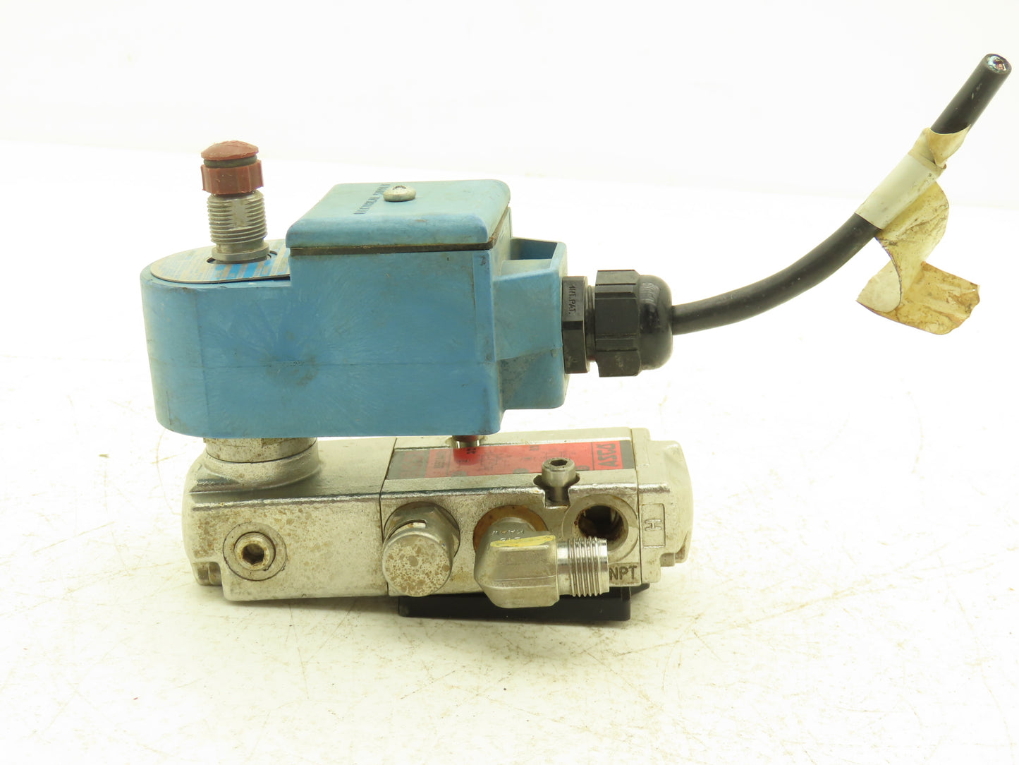 Asco 8551A409  WBIS8551A309 Pneumatic Solenoid Valve 3/2-5/2  1/4"npt  *No Coil