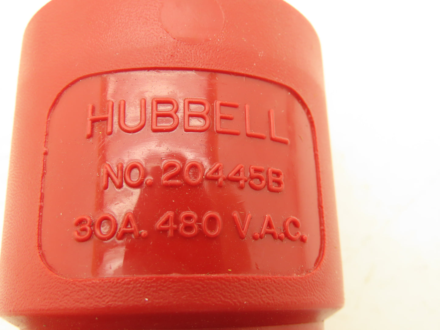 Hubbell HBL20445B Hubbellock Electrical Plug 30A 480VAC 3-Pole 4-Wire Twist Lock