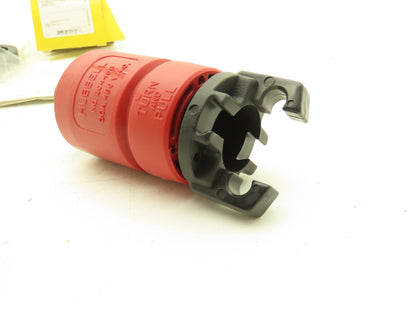 Hubbell HBL20445B Hubbellock Electrical Plug 30A 480VAC 3-Pole 4-Wire Twist Lock