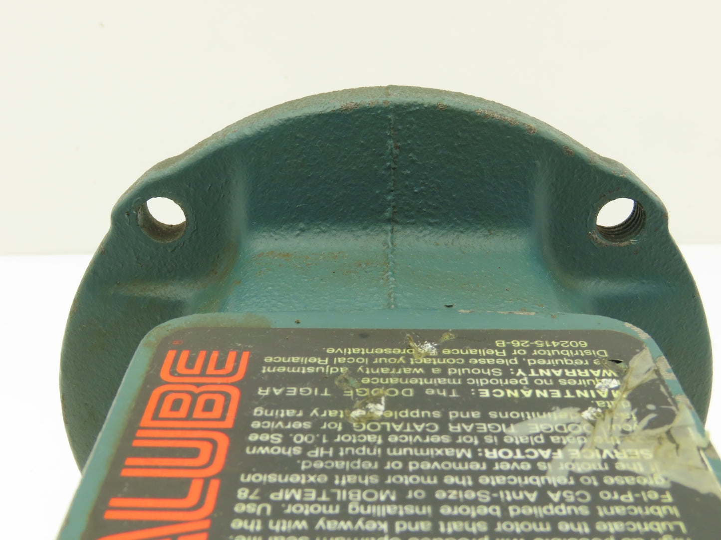 Dodge Tigear MR94759L1 D YZ Worm Gearbox 10:1 Reducer 1.7Hp 175rpm 140TC RH