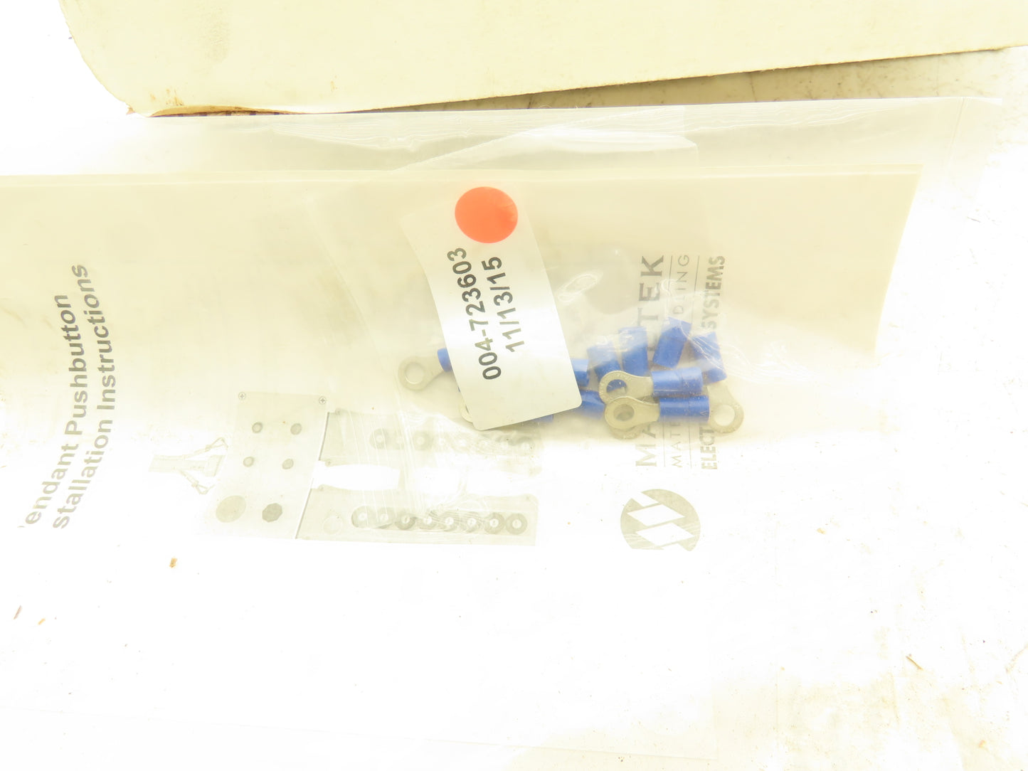 Magnetek SBP2 Pendant 2-Button Maintained On/Off Control 125VAC 3A Type 4X, 12