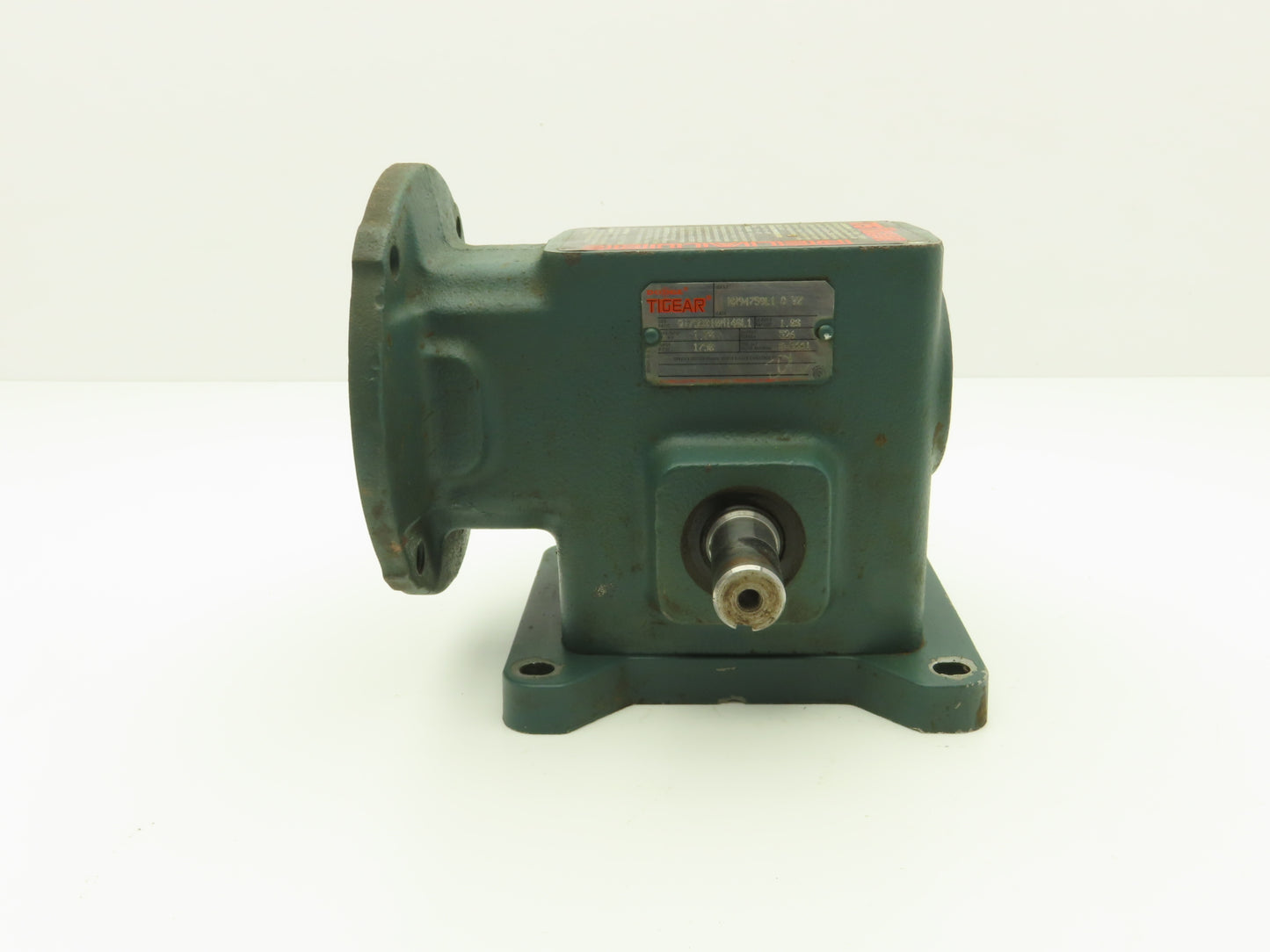 Dodge Tigear MR94759L1 D YZ Worm Gearbox 10:1 Reducer 1.7Hp 175rpm 140TC RH