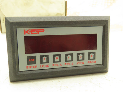Kessler-Ellis Products INT69RAL1 Electronic Counter KEP V_41 110VAC 12-24VDC