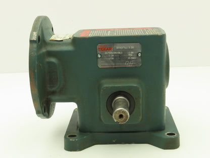 Dodge Tigear MR94879L1 X BA Worm Gearbox 15:1 Reducer 1.2Hp 117rpm 140TC RH