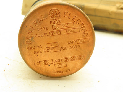 General Electric 9F60FJD100 100A 5.5kV Size D Type EJO-1 FUSE