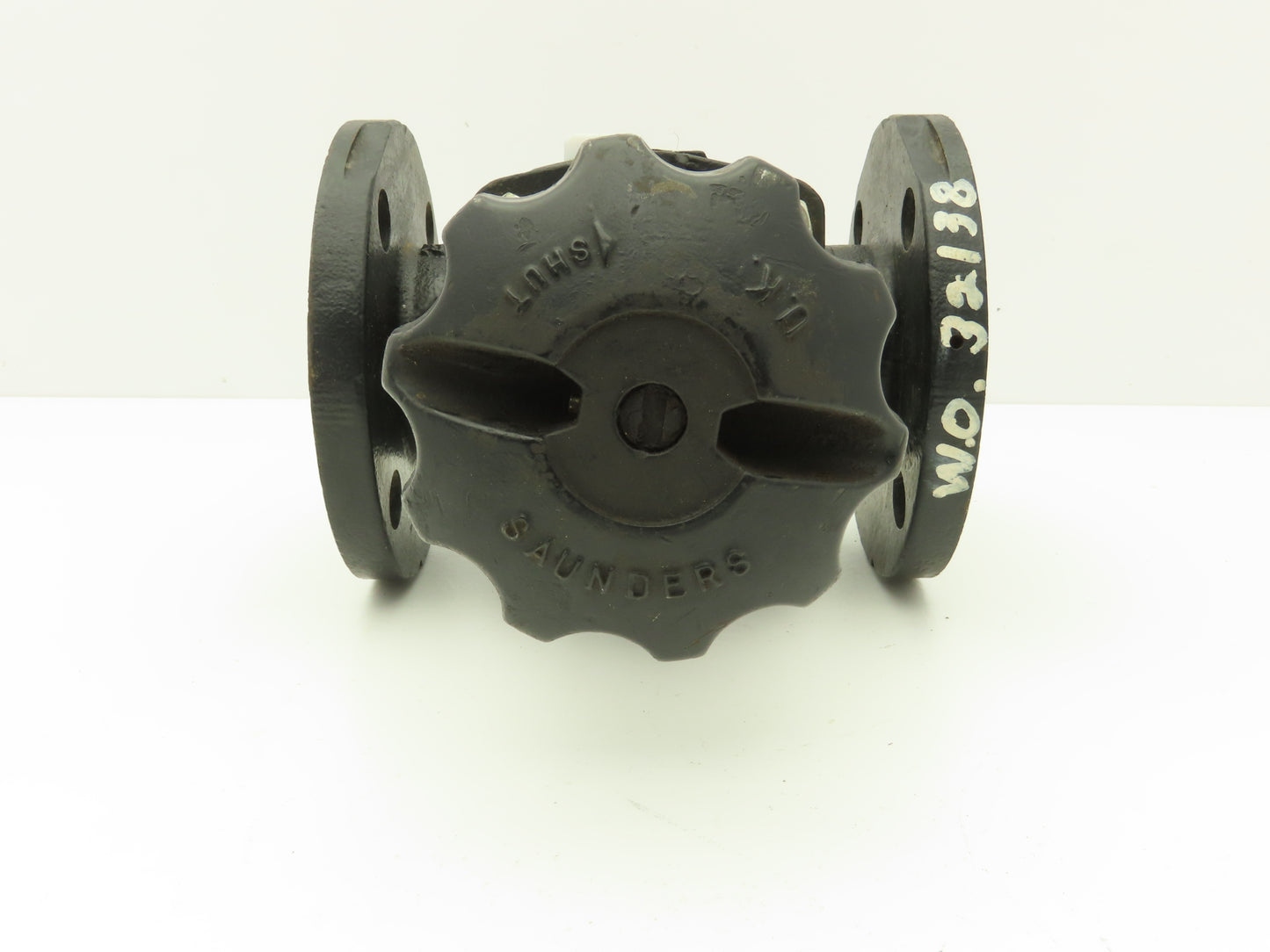 Saunders A2DN50 Diaphragm Pinch Valve DN50 2" Flanged 150 Cast Iron