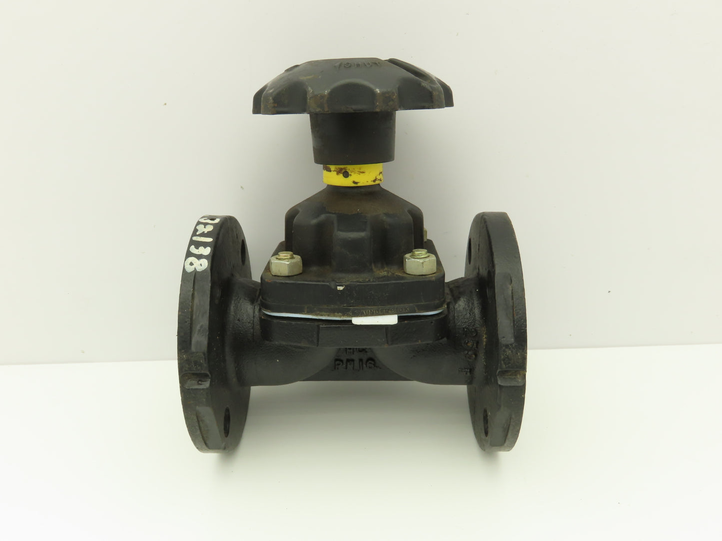 Saunders A2DN50 Diaphragm Pinch Valve DN50 2" Flanged 150 Cast Iron