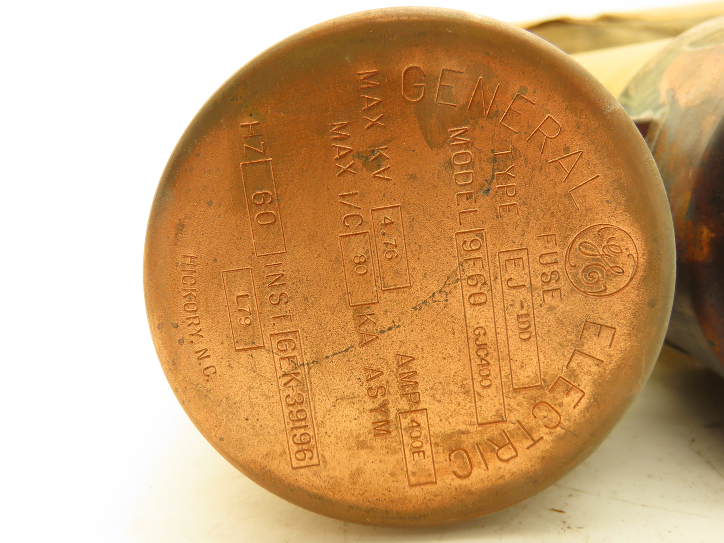 General Electric 9F60GJC400 400A 4.76kV Size D Type EJ-1DD FUSE